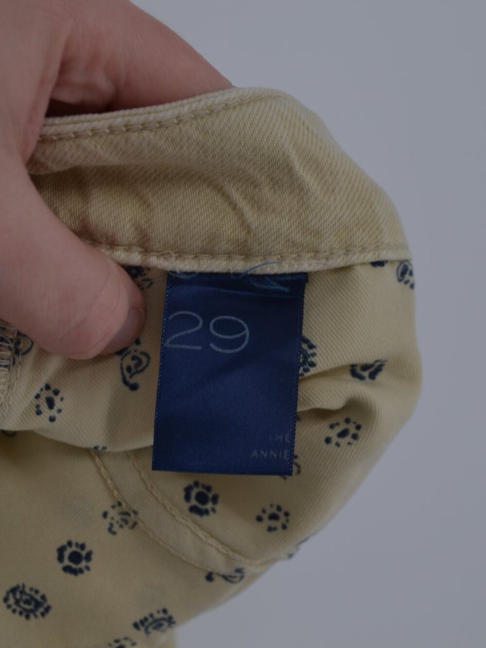 Anthropologie Pilcro The Annie Wide Leg Jeans 29 Natural Khaki Baggy High Rise - Picture 7 of 9